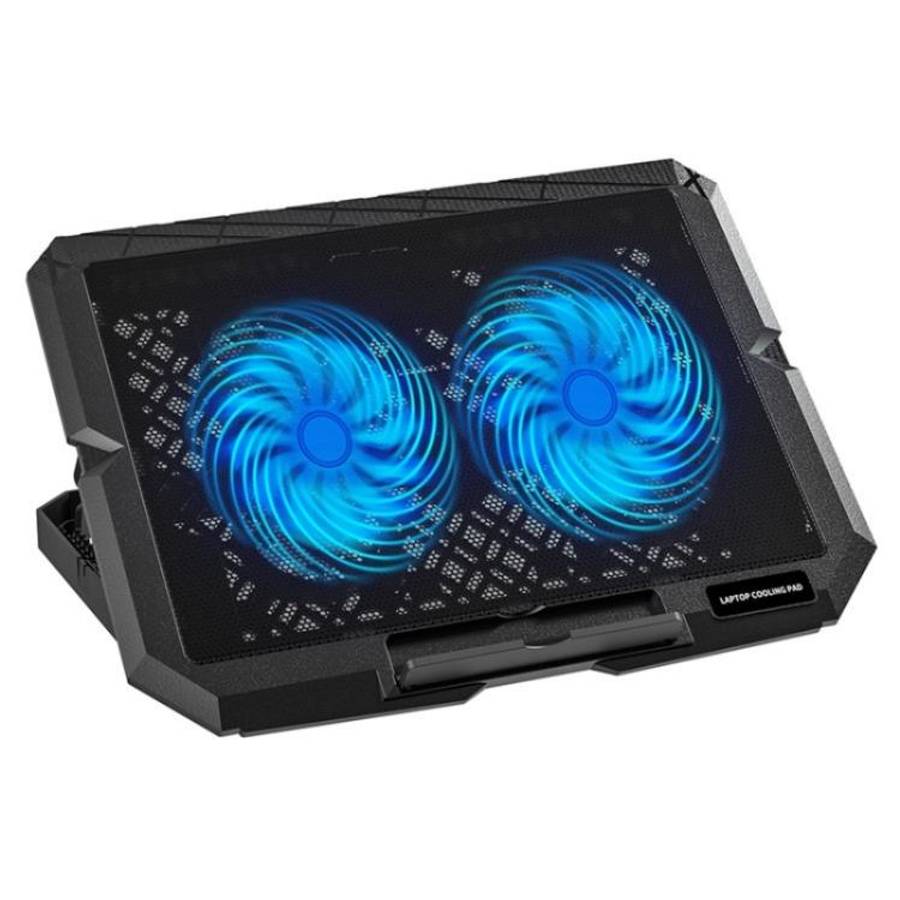 X3 Dual 14cm Fans USB Powered Height Adjustable Laptop Cooling Pad, X3
