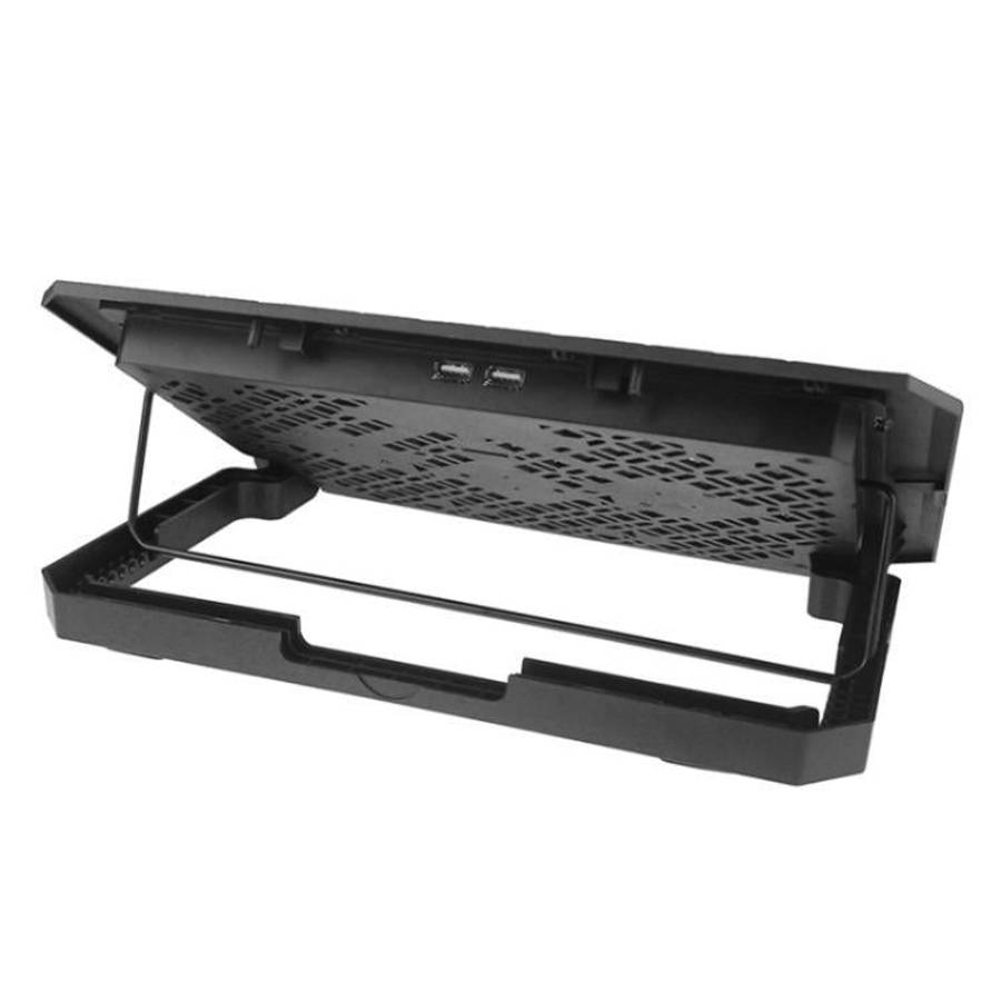 X3 Dual 14cm Fans USB Powered Height Adjustable Laptop Cooling Pad, X3
