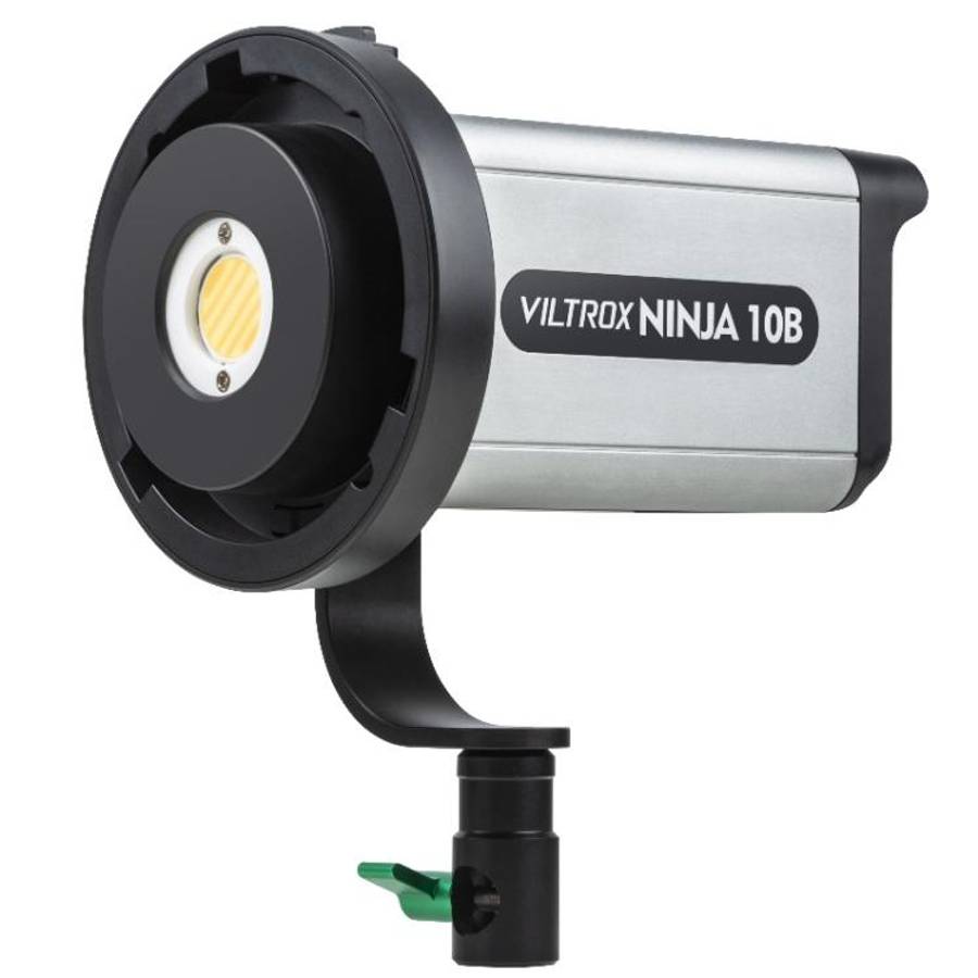 VILTROX Ninja 10B 2800-6800K Photography Studio Streaming Fill Light 120W LED Video Light, US Plu...