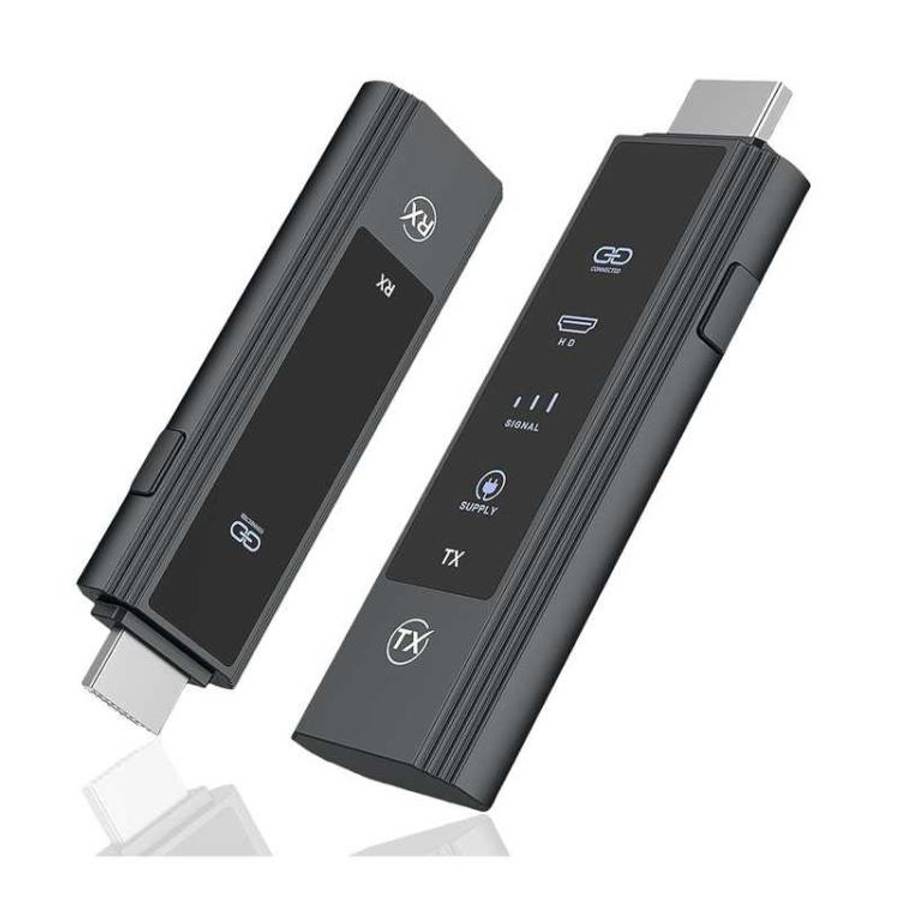 Wireless HDMI Extender 4K HD Decode 1080P Output,Monitor from PC/Laptop/Projector/TV Box