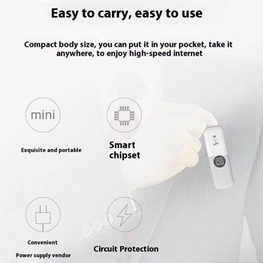 U6-E8 Eurasian Version SIM Card USB WiFi Dongle Travel Portable WiFi Hotspot 4G LTE UFI Modem