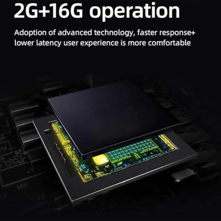 M65 2GB+16GB Car AI Box Android 11 Wireless CarPlay / Android Auto Smart Adapter, M65