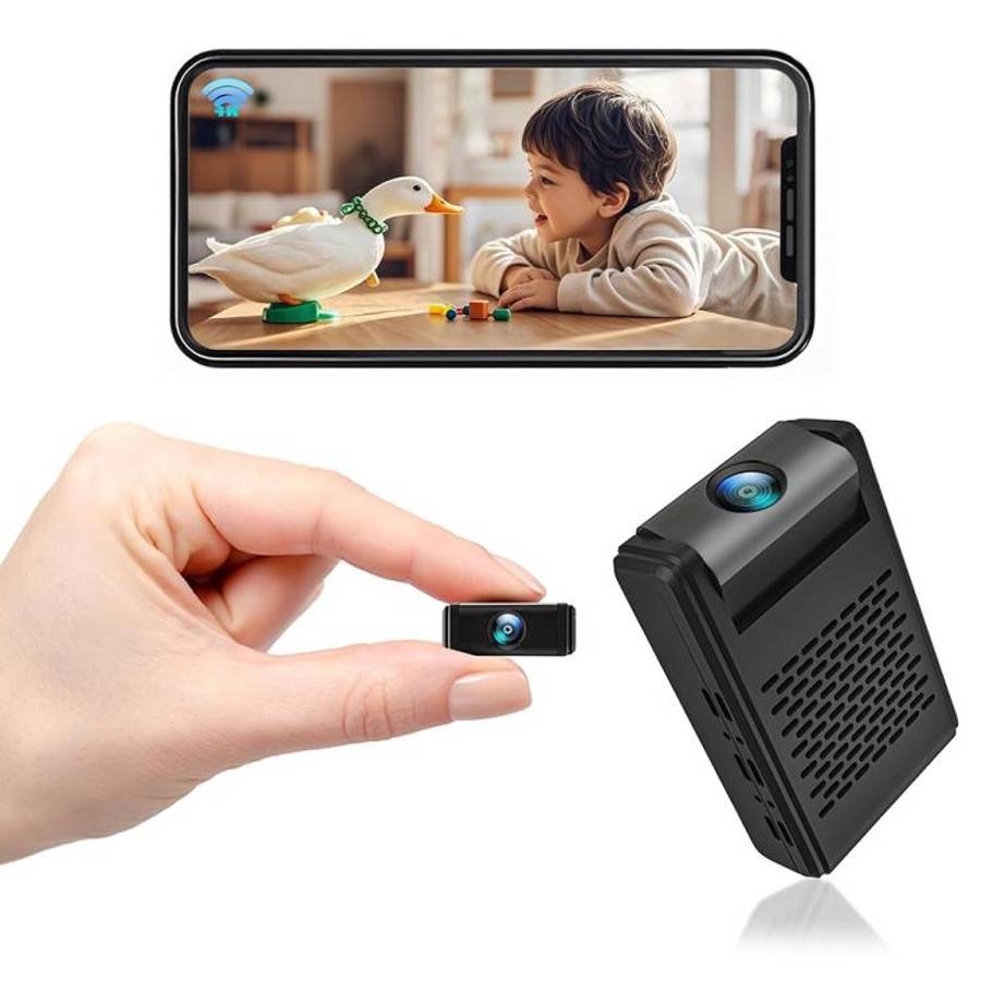 L31 With Motion Detection Alarm Push Notifications 180-Degree Rotating Mini Camera Ultra HD Recor...