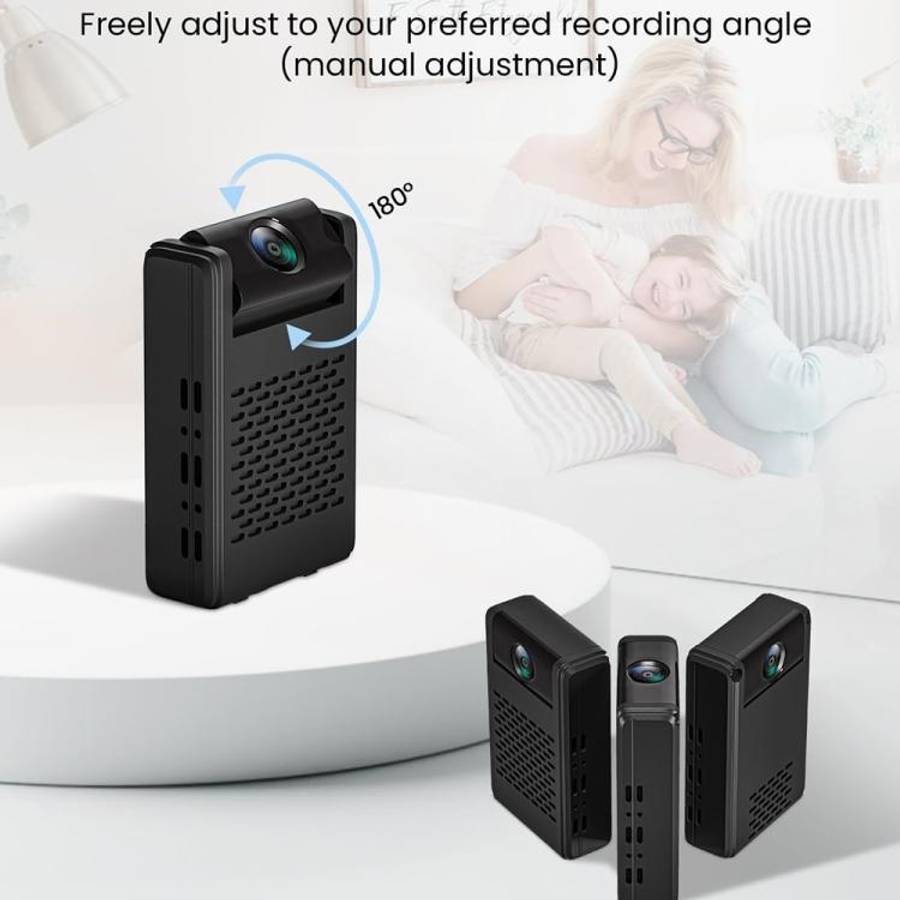 L31 With Motion Detection Alarm Push Notifications 180-Degree Rotating Mini Camera Ultra HD Recor...