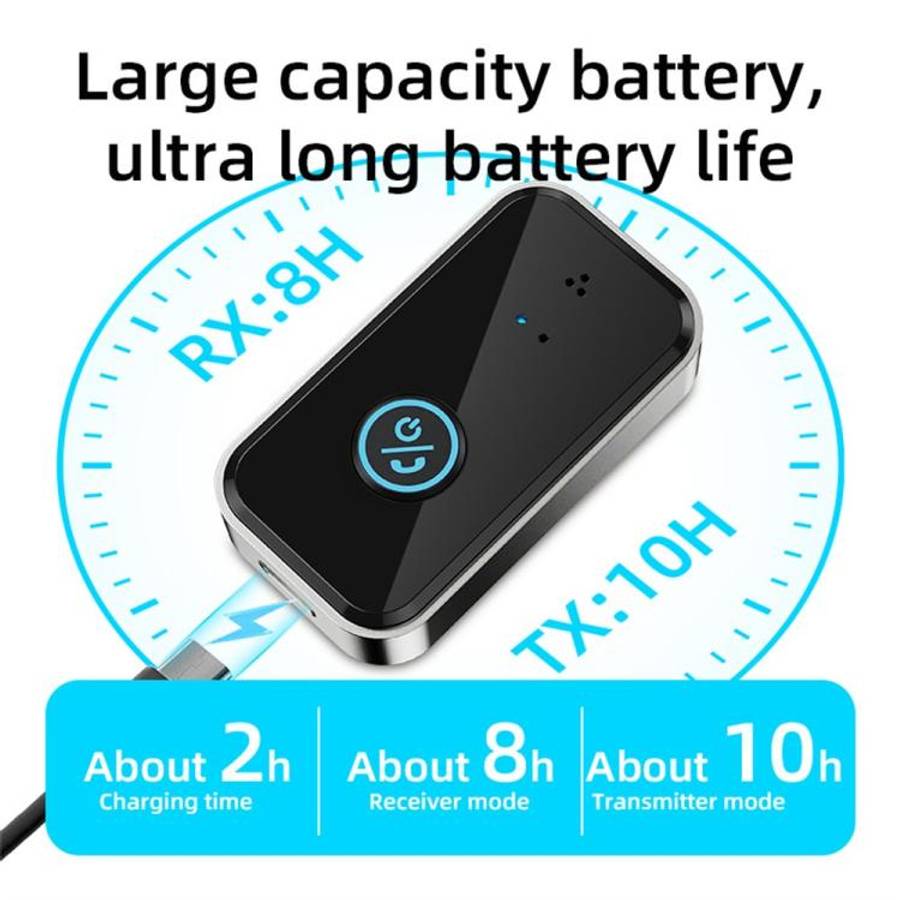 B4S Car Bluetooth 5.3 Wireless Transmitter Receiver 3.5mm Audio Adapter