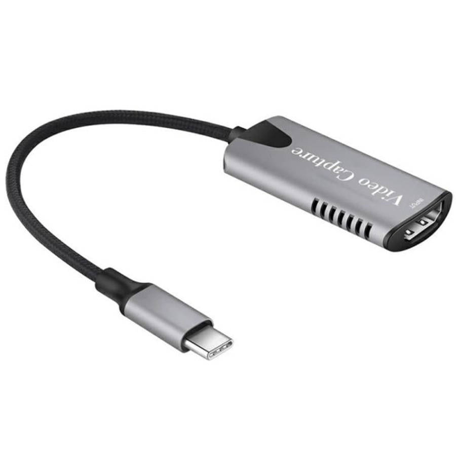 HU-04C 4K Game Streaming Live Broadcast HDMI to Type-C Video Capture Card, HU-04C