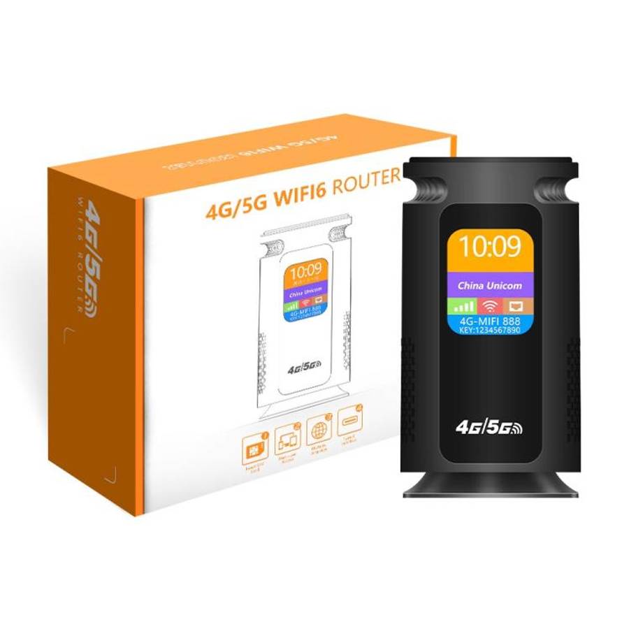 Q52-E Eurasian Version 3000mAh Battery 4G WiFi Router SIM Card Slot WiFi 6 CPE 300Mbps Modem, US ...