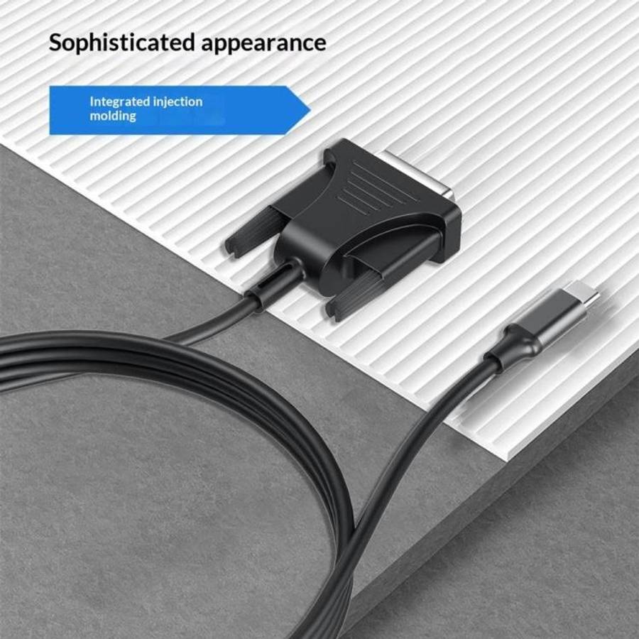 HC-65 USB 3.1 Type-C to DVI 1080P Adapter Cable