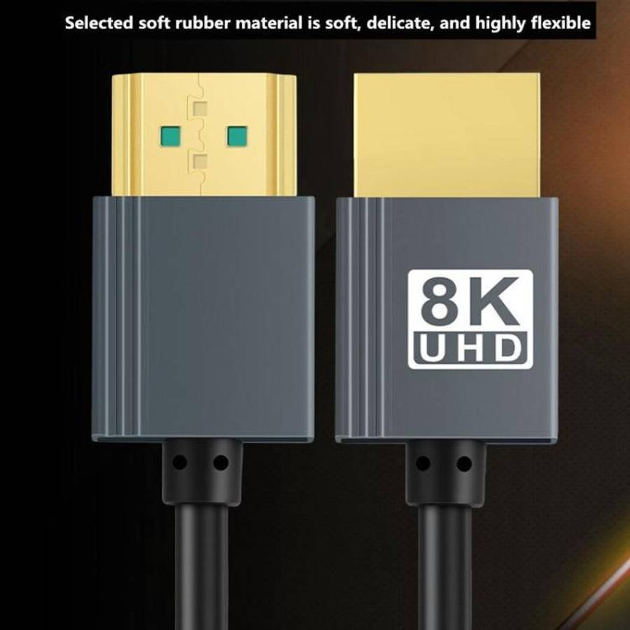 HDMI High-definition Cable 2.1 Version 8K Video Cable Computer TV Projector Connection Cable, 1.6...
