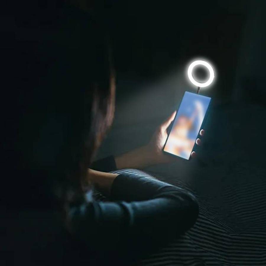 VLOGLITE M15 For Phone Reading Photography Video Lighting Mini Portable Selfie LED Light