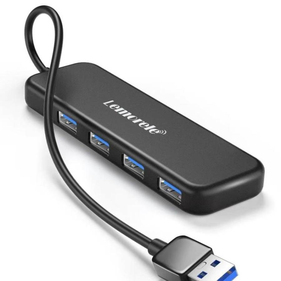Lemorele TC55 4-In-1 Type-C Hub HDMI-compatible 100W PD Adapter