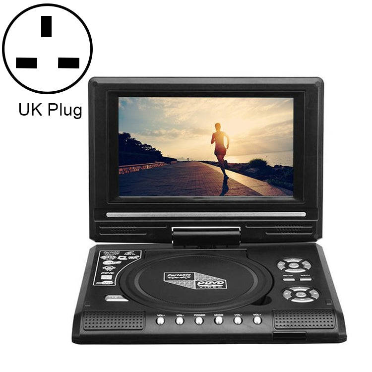 7.8 inch Portable DVD with TV Player, Support SD / MMC Card / Game Function / USB Port, 7.8 inch ...