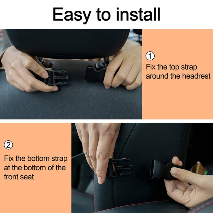 2 PCS Car Seat Back Hanging Bag Oxford Cloth Storage Bag, Car Storage Bag