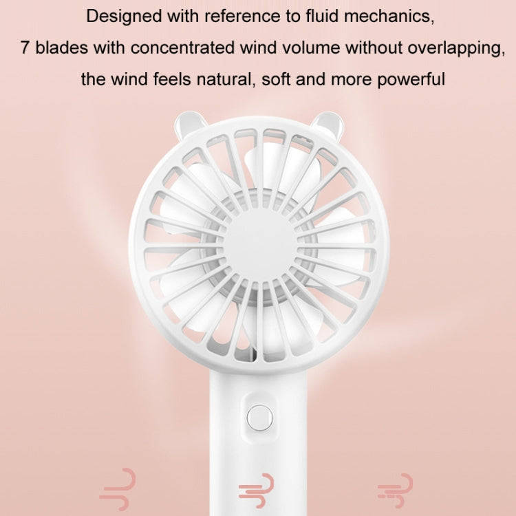 Mini USB Handheld Fan Rechargeable Portable Desktop Phone Holder
