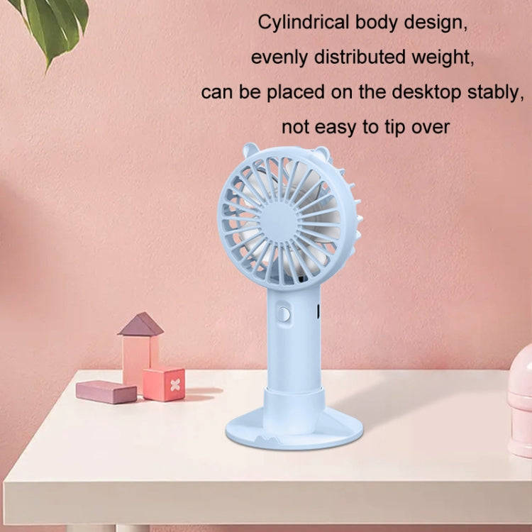 Mini USB Handheld Fan Rechargeable Portable Desktop Phone Holder