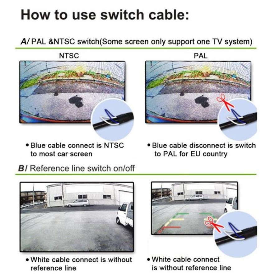 For Nissan / Volvo Universal Car Logo Front View Camera, QS8019-2