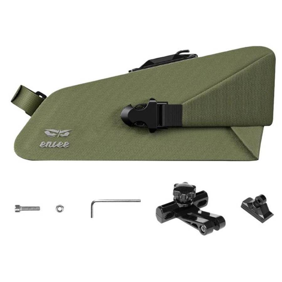 ENLEE Bike Quick-Release Seat Bag Waterproof Reflective Saddle Bag, 1.5L Orange, 1.5L Green, 1.5L...