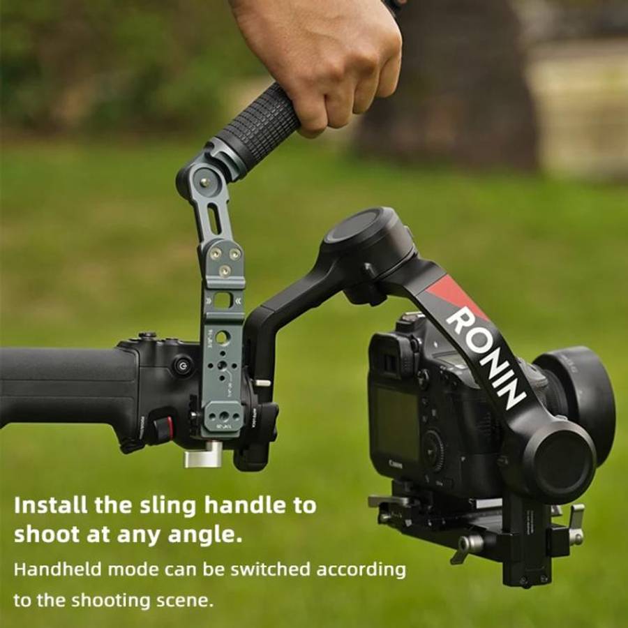 XILETU Adjustable Angle Handle Grip For DJI RS 4 Mini/RS 4 Pro/RS 4/RS 3 Mini/RS 3 Pro/RS 2 Stabi...