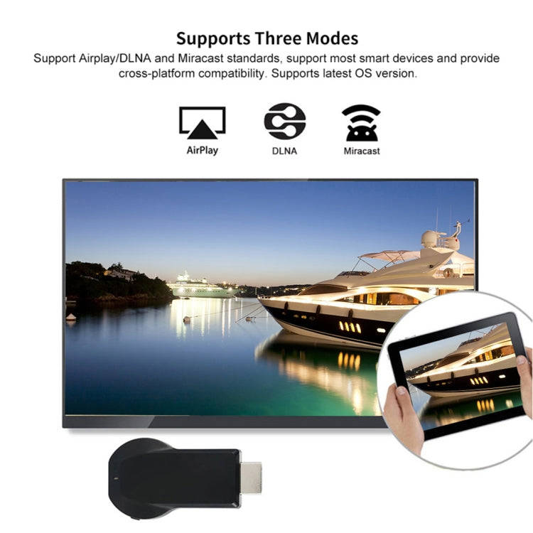 M4 Plus Wireless WiFi Display Dongle Receiver Airplay Miracast DLNA 1080P HDMI TV Stick for iPhon...