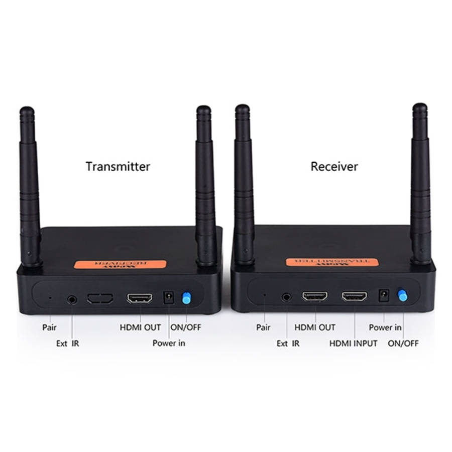 Measy FHD676 Full HD 1080P 3D 5-5.8GHz Wireless HDMI Transmitter (Transmitter + Receiver) Transmi...
