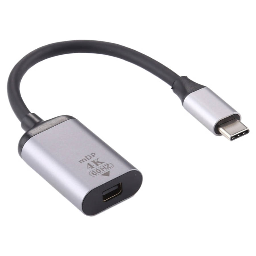 4K 60HZ Mini DP Female to Type-C / USB-C Male Connecting Adapter Cable, Mini DP Female to Type-C ...