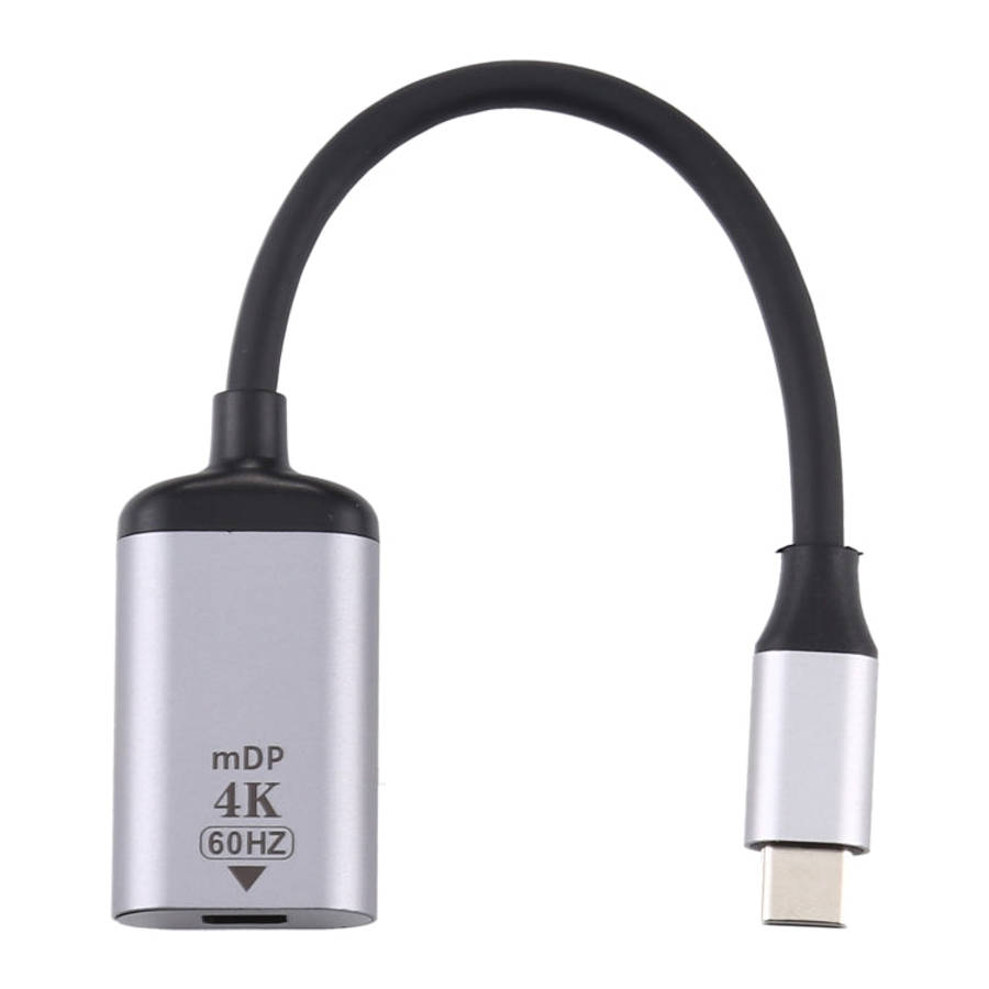 4K 60HZ Mini DP Female to Type-C / USB-C Male Connecting Adapter Cable, Mini DP Female to Type-C ...
