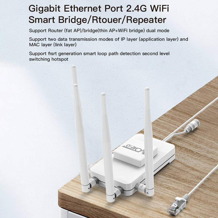VONETS VAR600-H 600Mbps Wireless Bridge WiFi Repeater, With DC Adapter Set, With DC Adapter Set