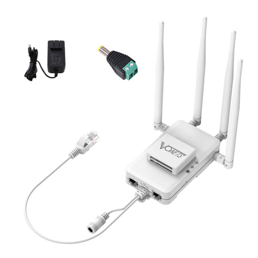 VONETS VAR600-H 600Mbps Wireless Bridge WiFi Repeater, With Power Adapter + DC Adapter Set, With ...