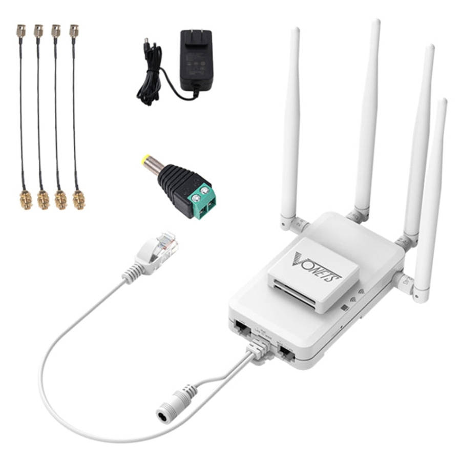 VONETS VAR600-H 600Mbps Wireless Bridge WiFi Repeater, With Power Adapter + DC Adapter Set, With ...