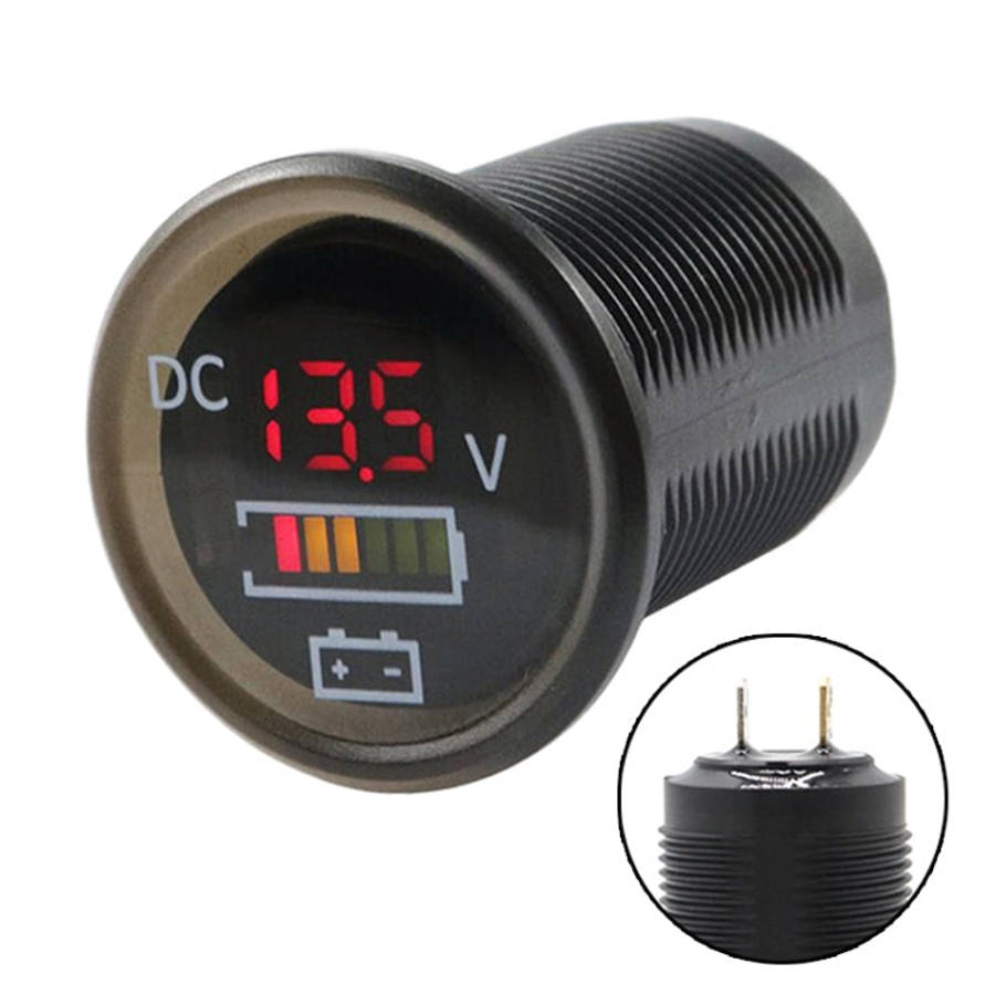 12 / 24V Car / Boat Battery Measurement Meter 5-30V Voltage and Electricity Meter, 5-30V Voltage ...