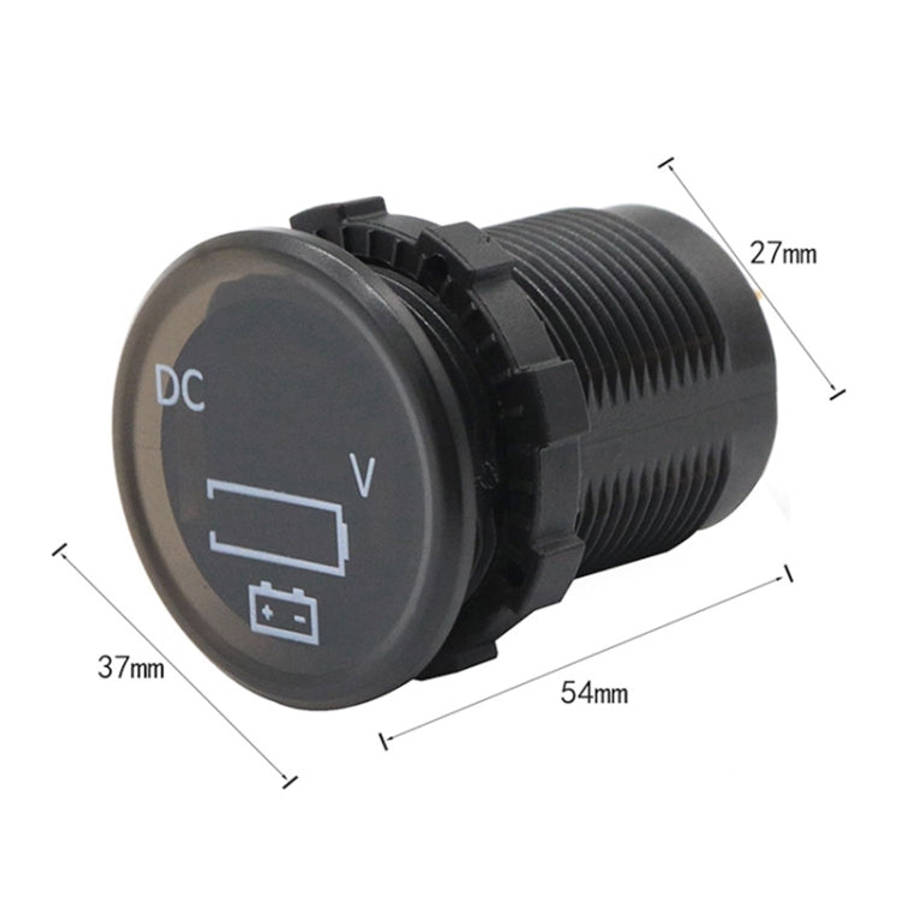 12 / 24V Car / Boat Battery Measurement Meter 5-30V Voltage and Electricity Meter, 5-30V Voltage ...