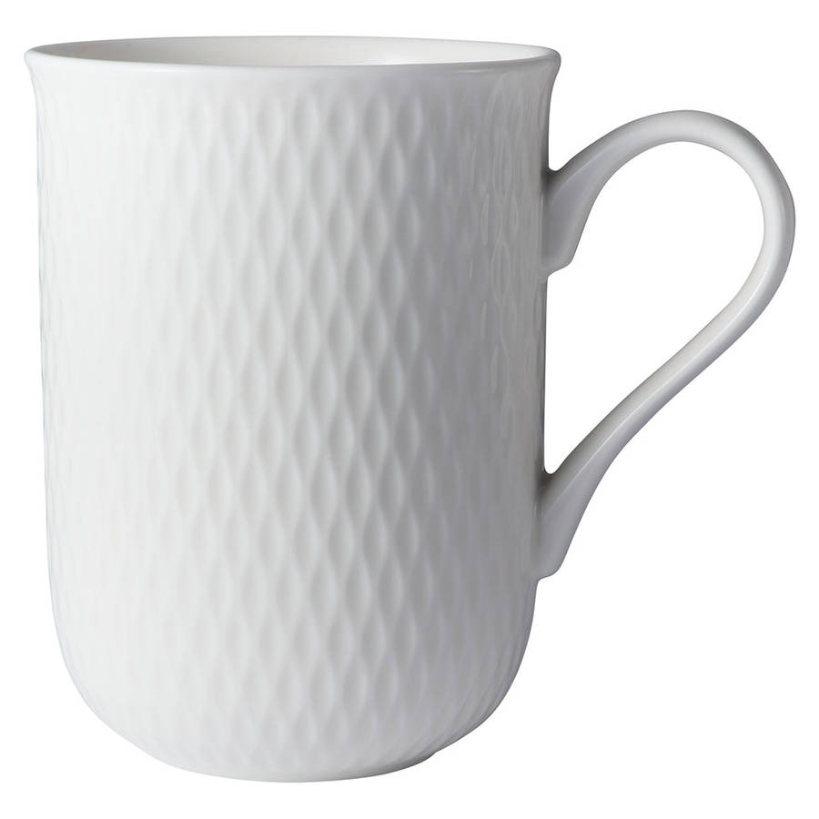 Maxwell & Williams White Basics Diamonds Regent Mug