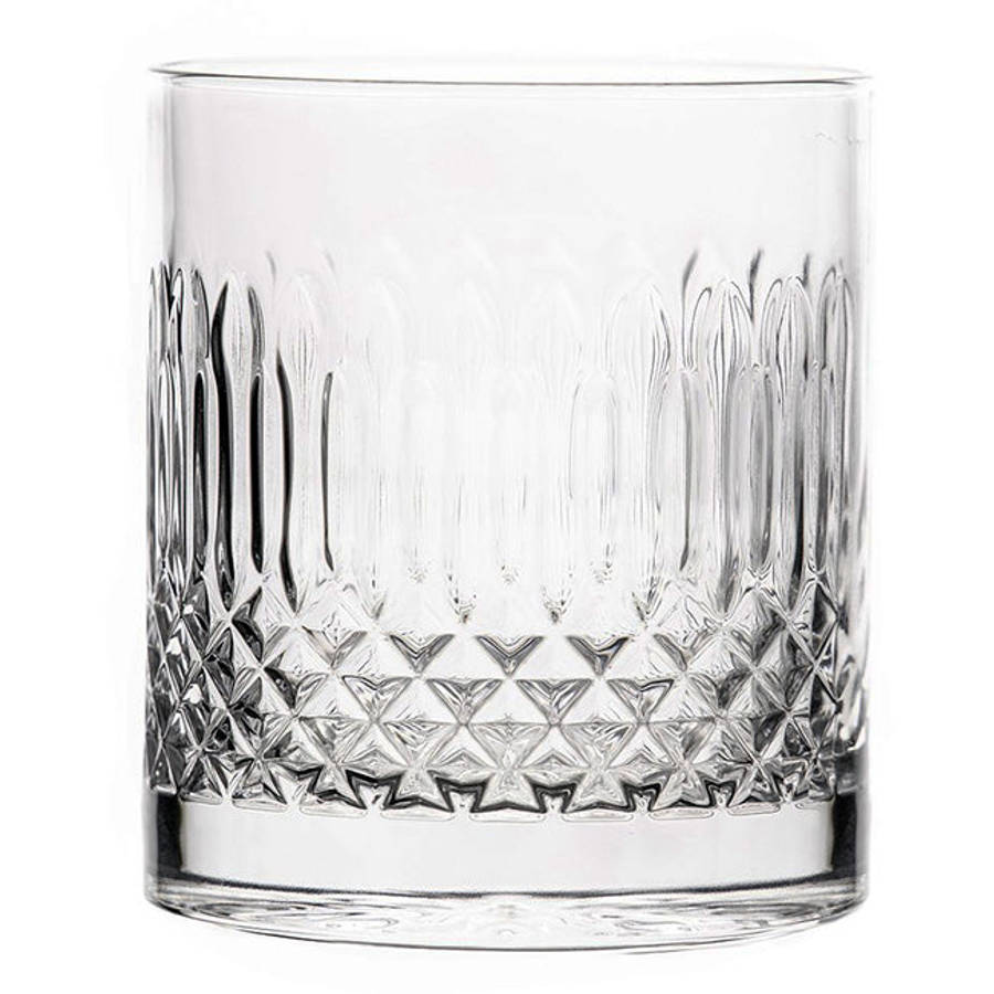 Luigi Bormioli Diamante Whiskey Glasses, Set of 4
