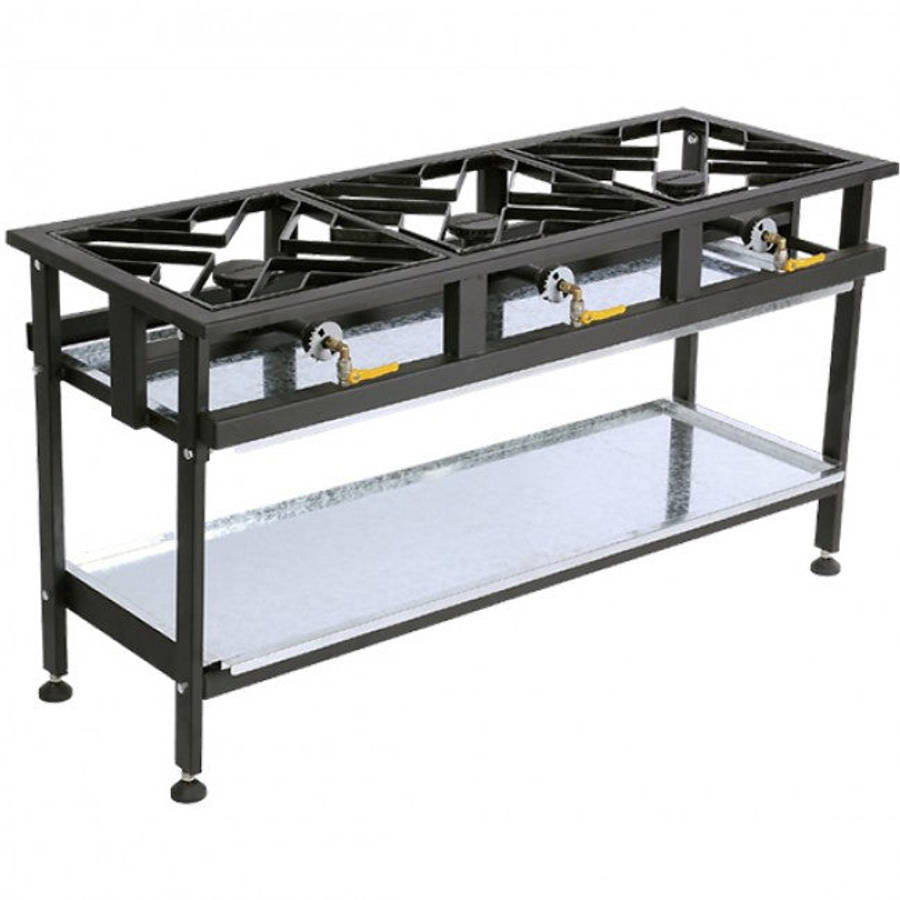 Anvil 3 Burner Gas Boiling Table, Straight