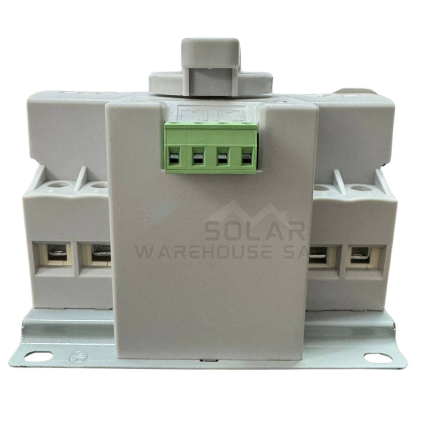 Automatic & Manual Changeover Switch 2-Pole 63A PV-ZQ1M-63