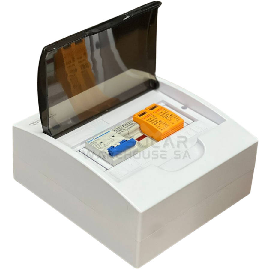 DC PV Populated Distribution Board Box