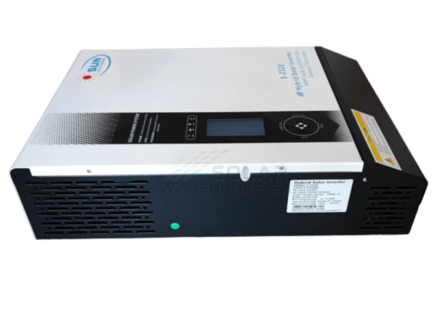 Hybrid Inverter 5KVA 5000W MPPT 24V -Sun Solar S-2350 German Tech
