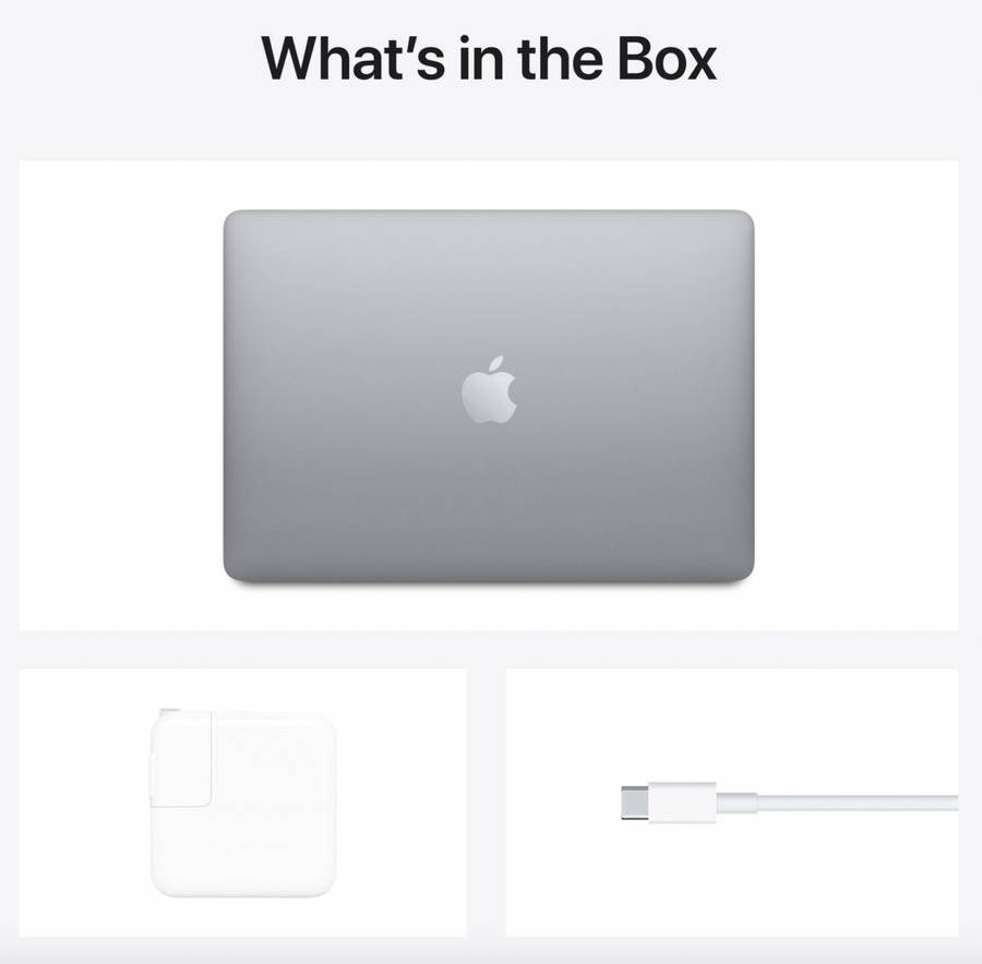 Apple MacBook Air 13-inch with M1 chip 7-core GPU 256GB - Space Grey (New, open-box item)