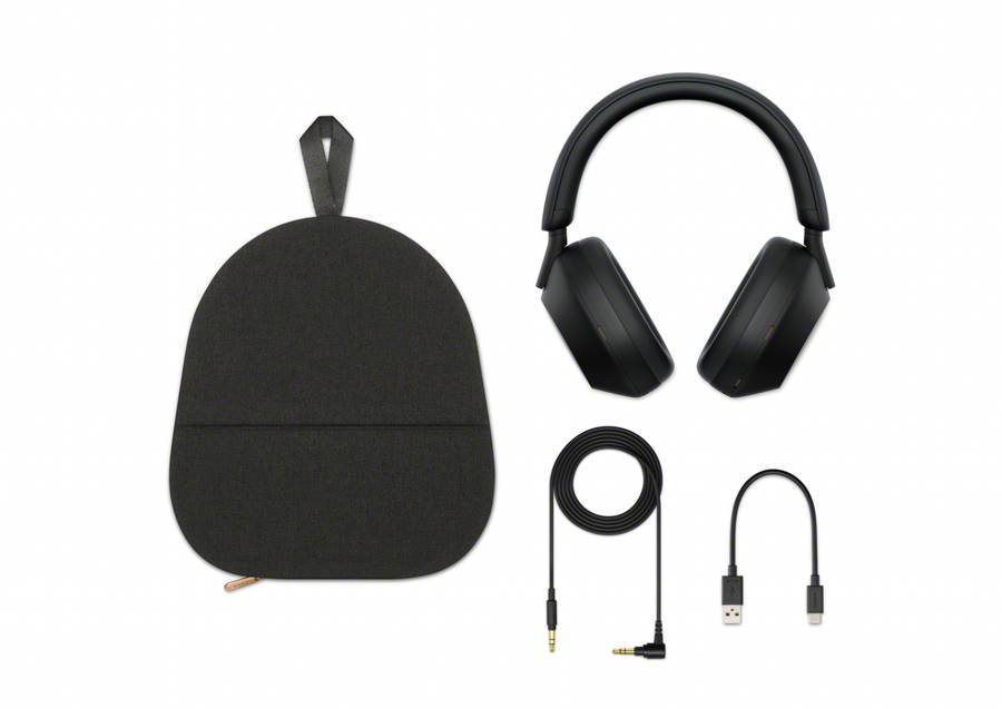 Sony Wireless Noise-Canceling Headphones WH-1000XM5 - Black (New, open-box item)