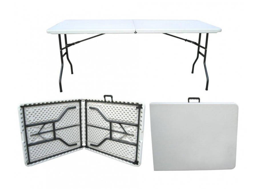 Fine Living 1.8m Folding Table - White