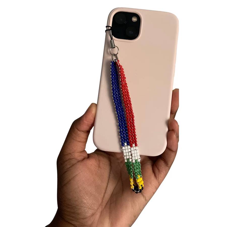 Seed Bead Phone Charm Accessory