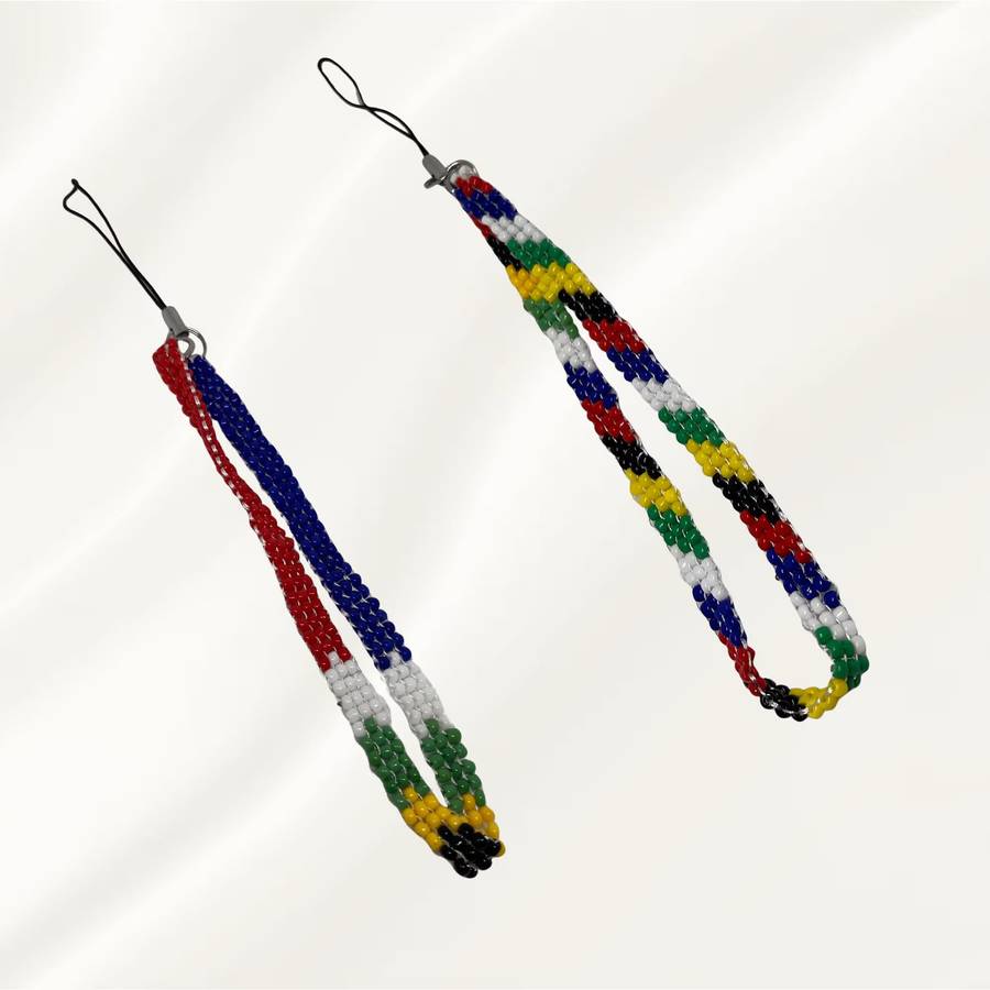 Seed Bead Phone Charm Accessory