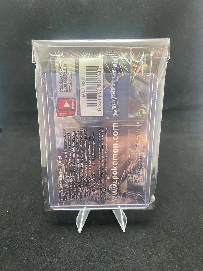 Pokémon - VINTAGE - SEALED - Sun & Moon Celestial Storm - Rayquaza -Booster Pack