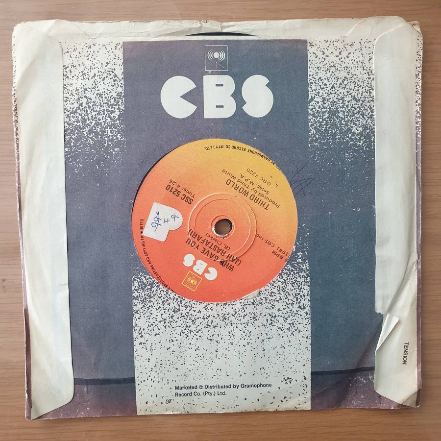 Third World  Dancing On The Floor (Hooked On Love) - Vinyl 7" Record - Very-Good+ Quality (VG+...