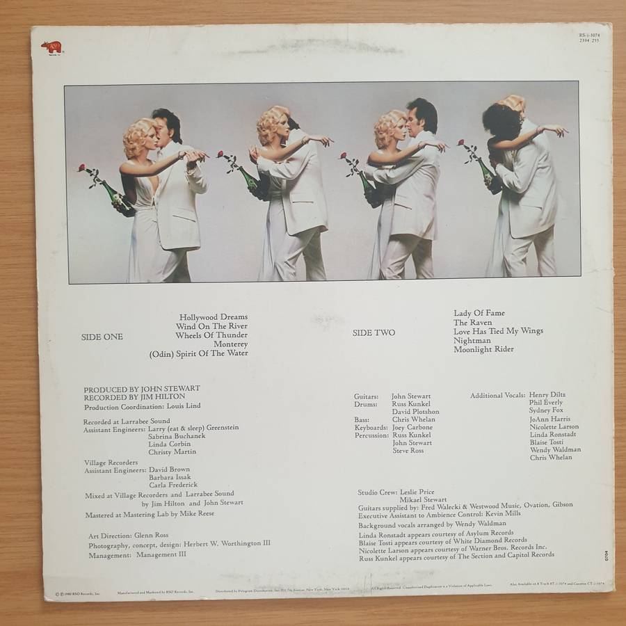 John Stewart  Dream Babies Go Hollywood   Vinyl LP Record - Very-Good+ Quality (VG+) (veryg...