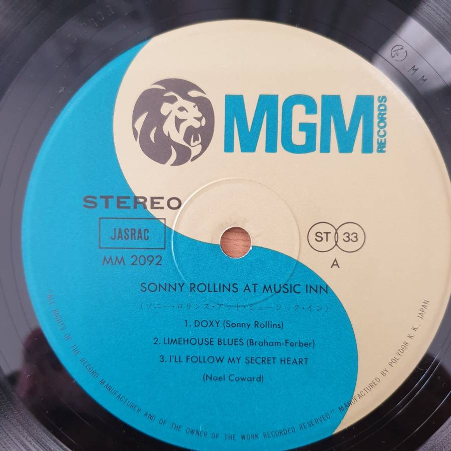 Sonny Rollins / Teddy Edwards With Joe Castro  Sonny Rollins At Music Inn / Teddy Edwards At F...