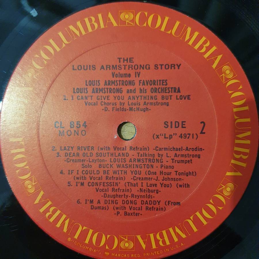Louis Armstrong  Louis Armstrong Favorites Volume 4 - Vinyl LP Record - Very-Good+ Quality (VG...