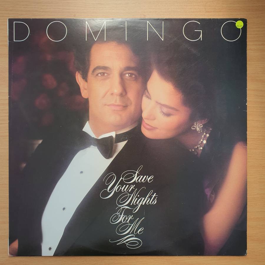 Placido Domingo  Save Your Nights For Me - Vinyl LP Record - Very-Good+ Quality (VG+) (verygoo...