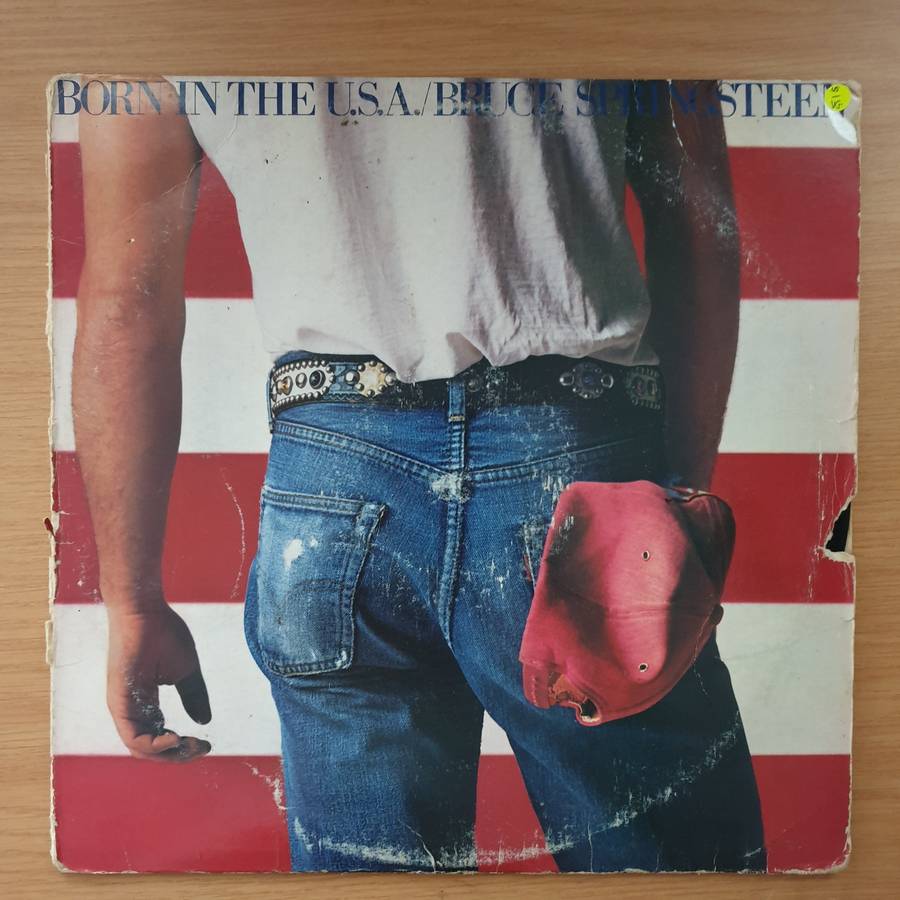 Bruce Springsteen  Born In The U.S.A (US Pressing)  - Vinyl LP Record - Very-Good- Quality (VG...