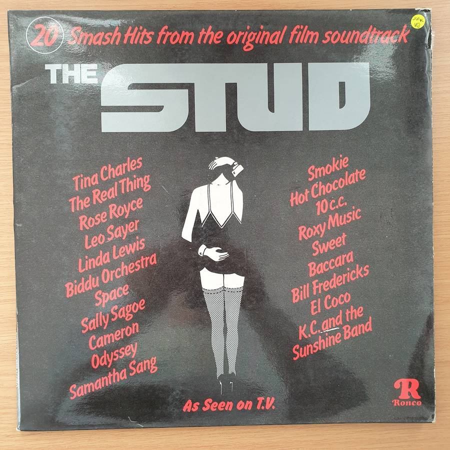 The Stud - 20 Smash Hits from The Original Movie Soundtrack  - Vinyl LP Record - Very-Good Qualit...